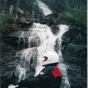 Waterfall at Nahmint Lake