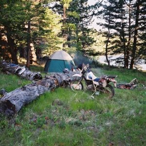 Chilco Lake Camp
