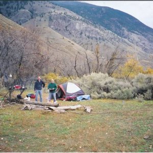 Camp at Big Bar Creek