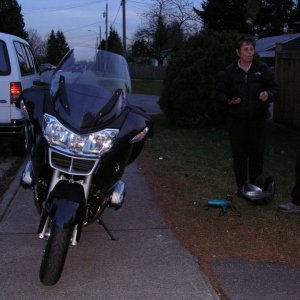 Tina's New R1200RT