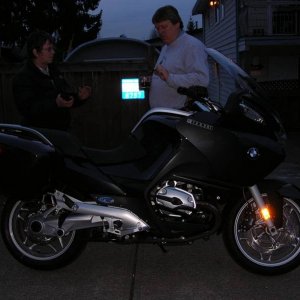 Tina's New R1200RT