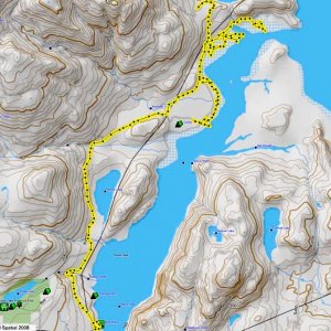 Stave Lake Ride Track, Nov.21, 2010