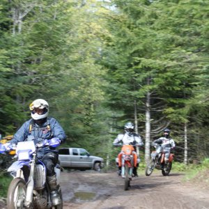 Hitting the trails