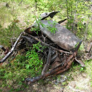 CP Air DC-6 Crash Site - 100 Mile House