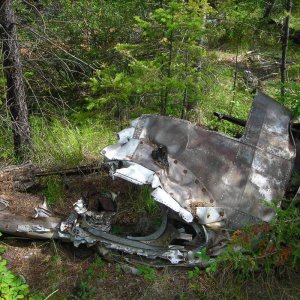 CP Air DC-6 Crash Site - 100 Mile House
