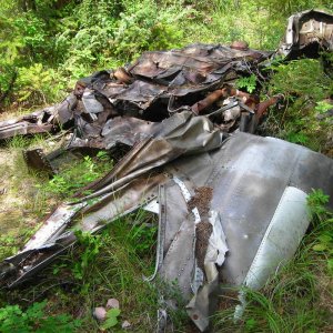 CP Air DC-6 Crash Site - 100 Mile House