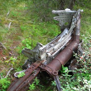 CP Air DC-6 Crash Site - 100 Mile House