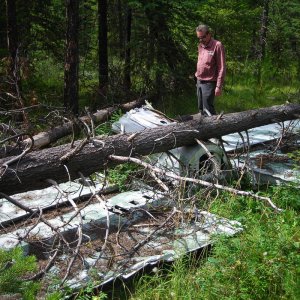 CP Air DC-6 Crash Site - 100 Mile House
