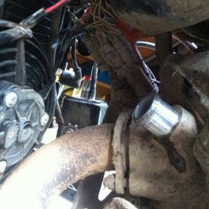 Removed 1st RAD Hoses