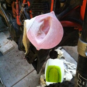 Screen the used AntiFreeze