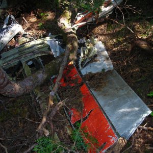 T-33 Crash - Mt. Strachan