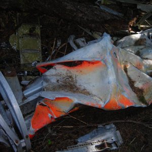 T-33 Crash - Mt. Strachan