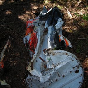 T-33 Crash - Mt. Strachan