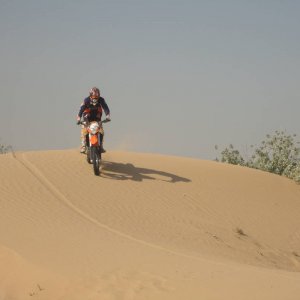 Riding in Dubai