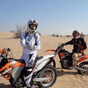 Riding in Dubai