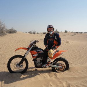 Riding in Dubai