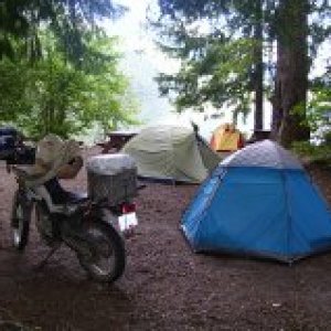 Nahatlatch prov. park camping.