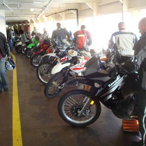Ferry ride over
