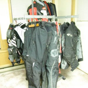 Riding Gear Rack