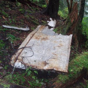 B24 11121 crash site photos