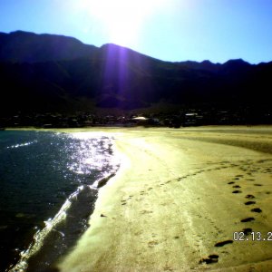 bay of LA beach