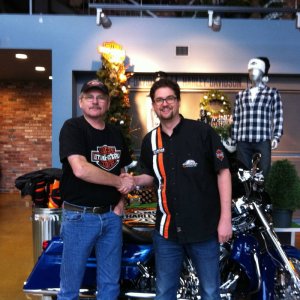 Brian Barnes - Randy Hamm Movember 2012