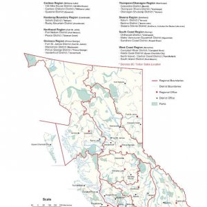 BC Forest Region Map
