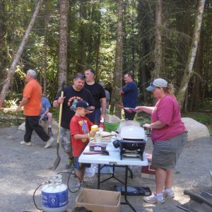 Chipmunk Staging Area 2013