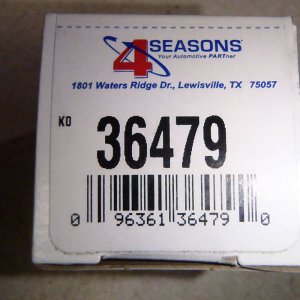 Thermo Switch Part Number