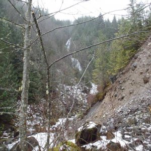 Perish Hill Looking at bridge