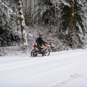 Riding in the Snow 2013