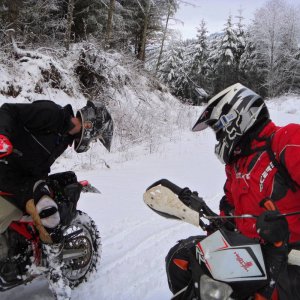 Riding in the Snow 2013