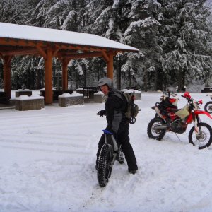 Riding in the Snow 2013