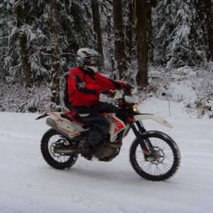 Riding in the Snow 2013