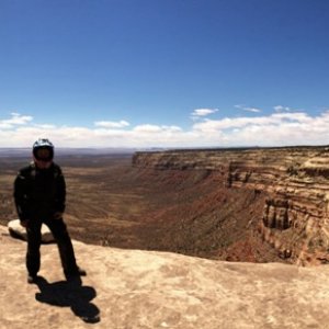 Leedam looking over Valley of the gods