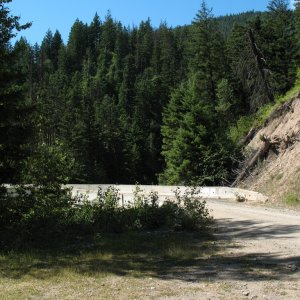 On the way back to Britton Creek rest stop