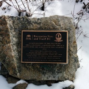 fs lookout plaque