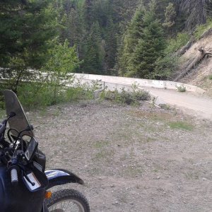 First bridge along the Lawless FSR