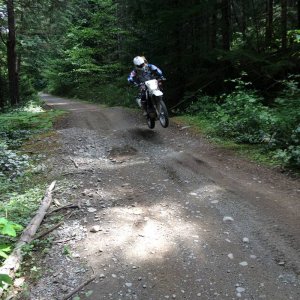Fun on a DR650