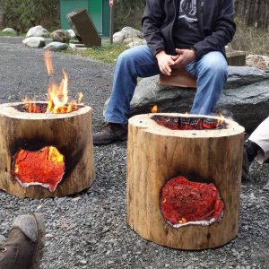 Wood Fire Pit