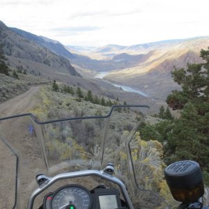 Vancouver to Lillooet to Big Bar to Farwell Canyon to Bella Coola