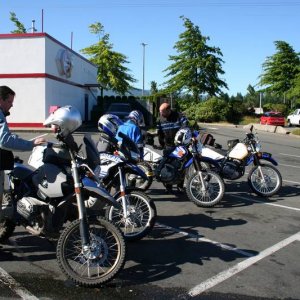 Preparing to Launch from Timmies