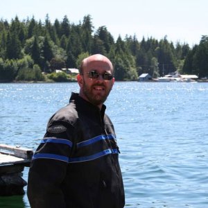 On the dock