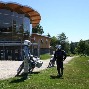 leaving the Research Station