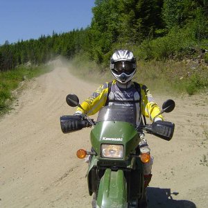 Larry on Eileen Lake FSR