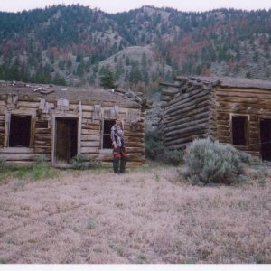 Old Cabins on the Fraser River