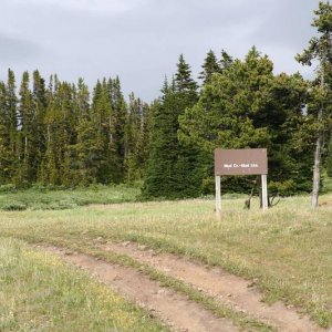 North east end of Mud Lakes FS trail