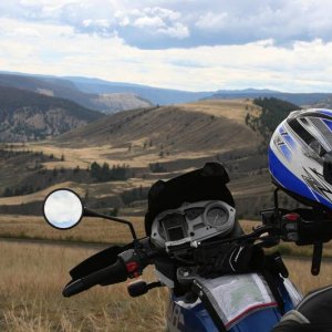looing SW at Farwell Canyon