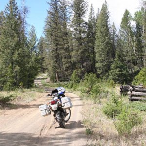 along Chilco Newton trail