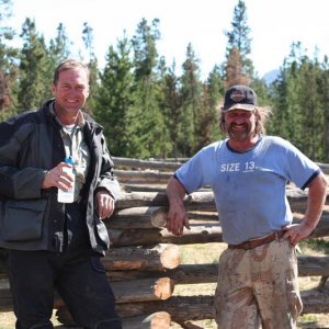 Eric KLR and House' (owner of Chilco River Resort)